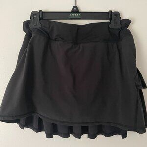 Lululemon Run: Pace Setter Skirt Black size 6
